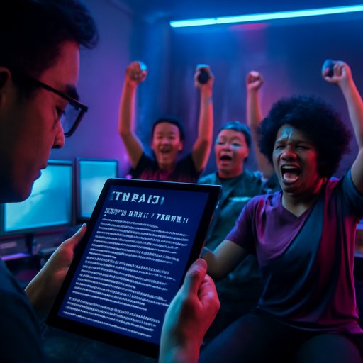 AK444 user reviewing app policy on tablet
